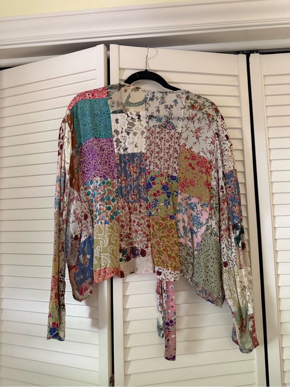 Patchwork & Lace Blouse